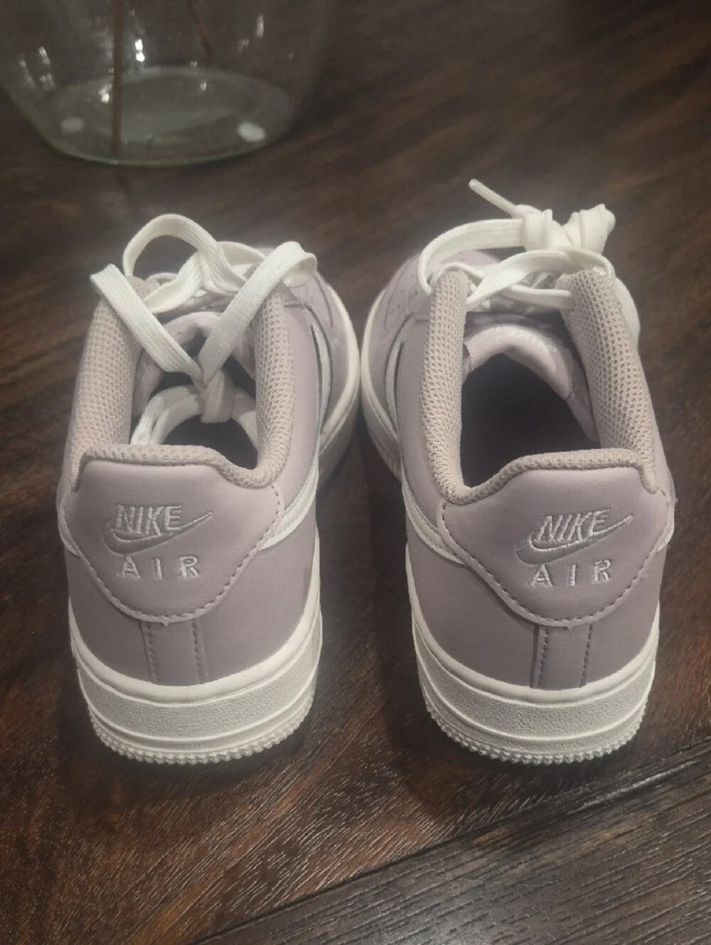 Nike AIR FORCE  Low-Top Sneakers in Light Lavender and White. BRAND NEW NO BOX